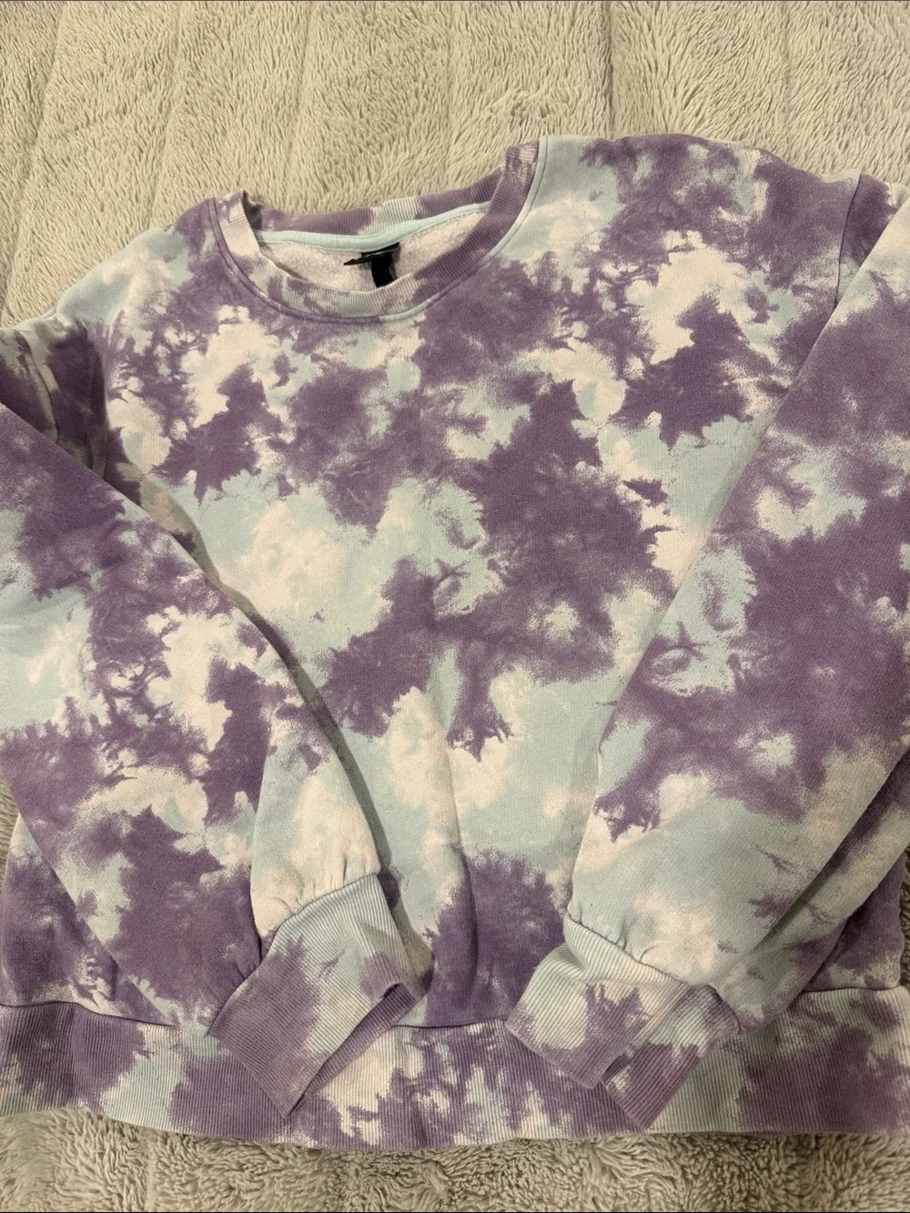 Target Kids Art Class Tie dye Matching Joggers and Sweatshirt Set Purple /Blue
